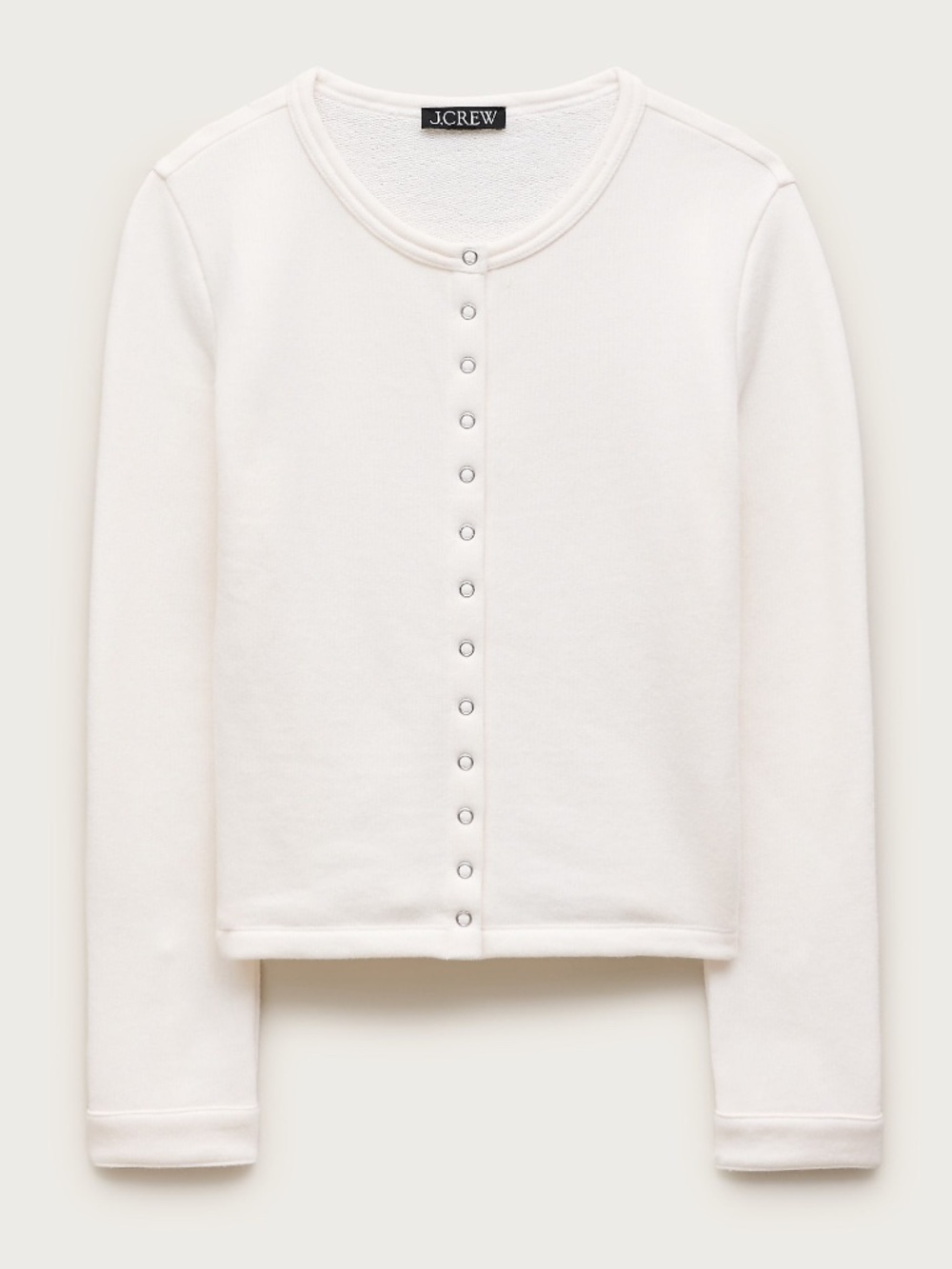 NWT J.Crew Heritage Terry Cardigan